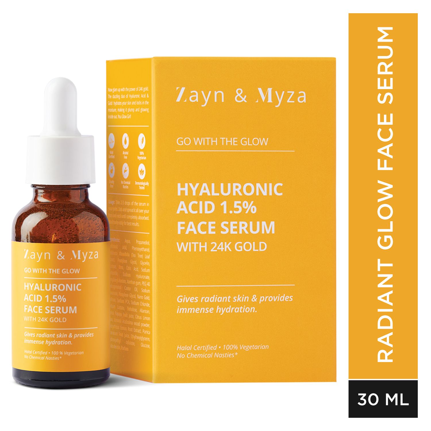 Zayn & Myza Hyaluronic Acid 1.5% Face Serum