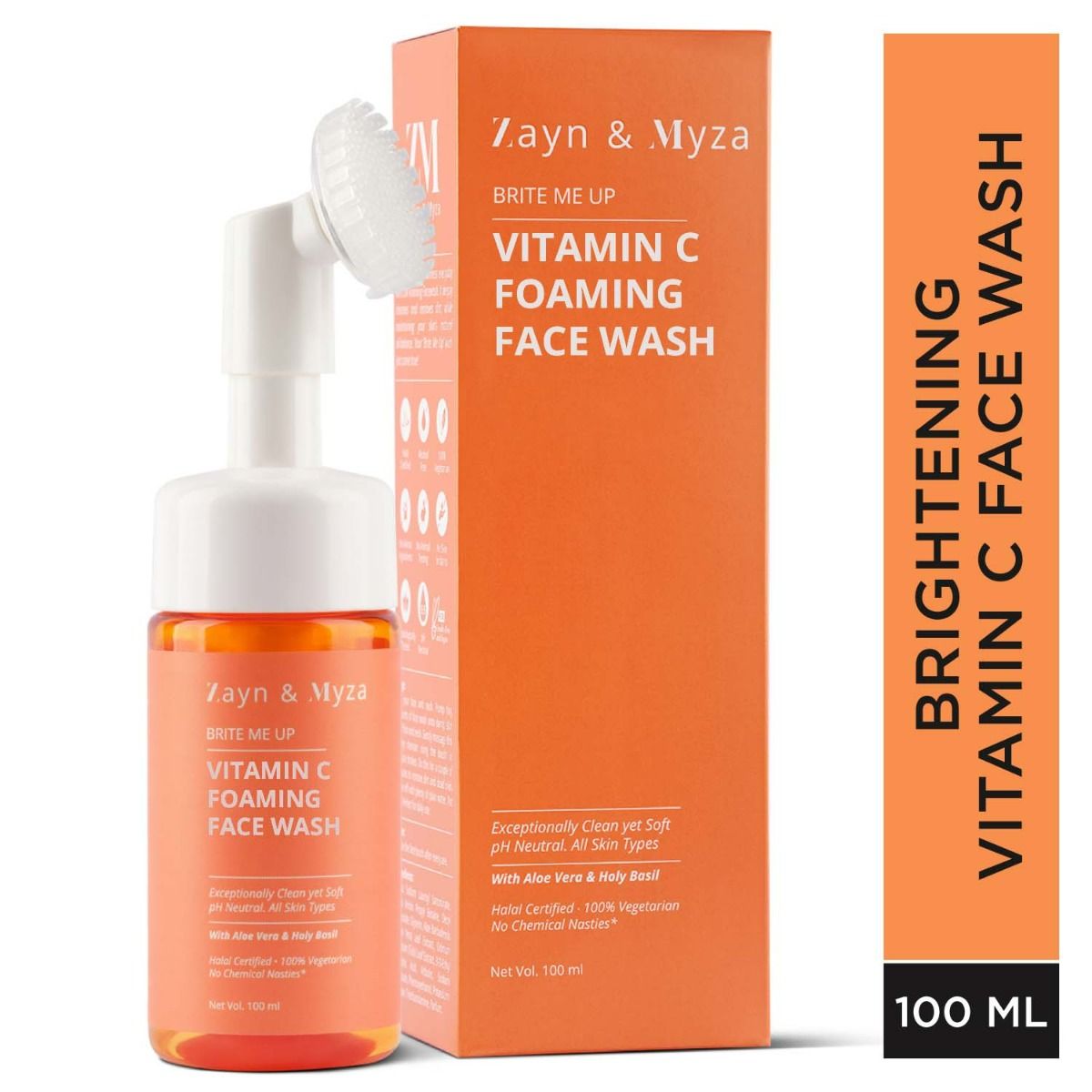 Zayn & Myza Vitamin C Foaming Face Wash