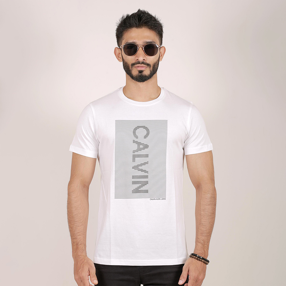 Fashionable Half Sleeve Printed T-Shirt CK-1